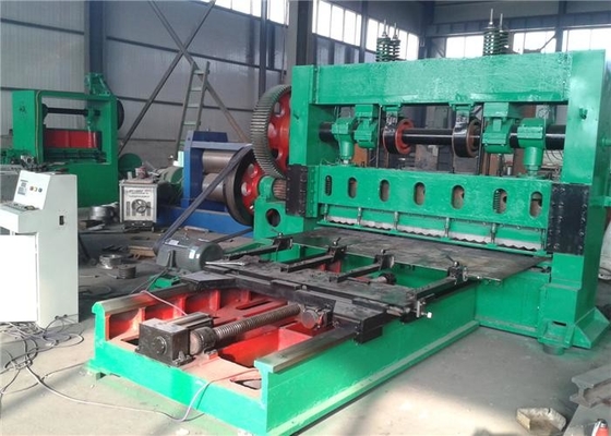 Green Expanded Mesh Making Machine 220 / 380 Voltage 52 / Min Working Speed