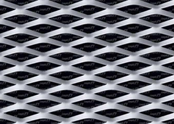 Customized Length Aluminum Expanded Metal Mesh ,Architecture Expanded Metal Wire Mesh