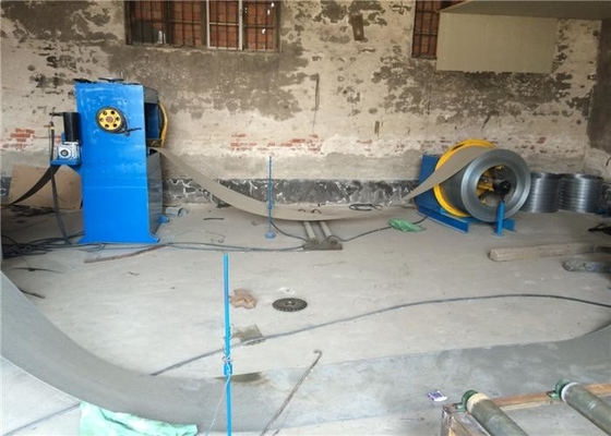 11 * 16mm Hole Rib Lath Machine Automatically Cycle For Concrete Wall / Ceiling