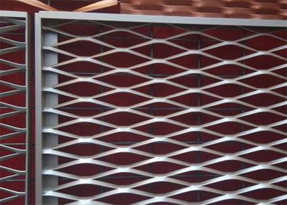 Durable Steel Expanded Metal Mesh For Building Security 50 X 200MM Hole Size